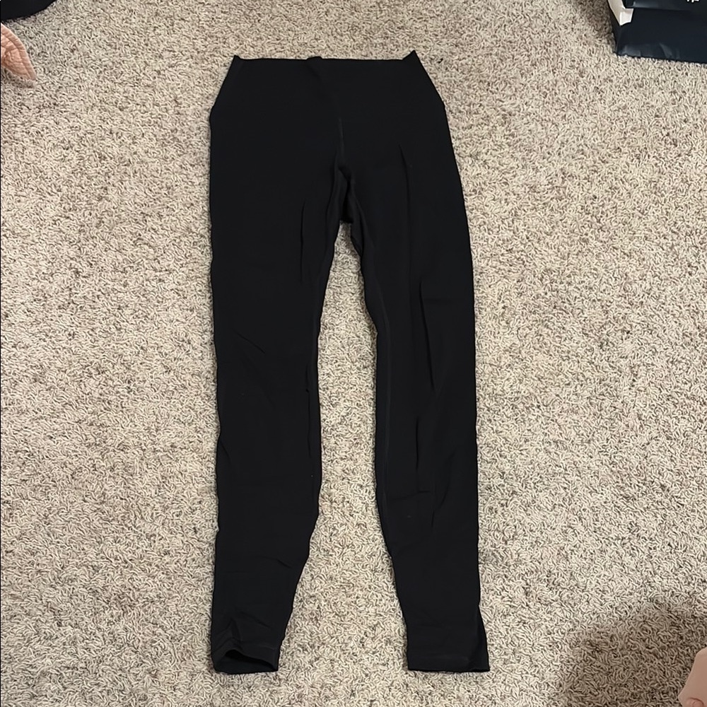 Black High-Waisted Leggings
